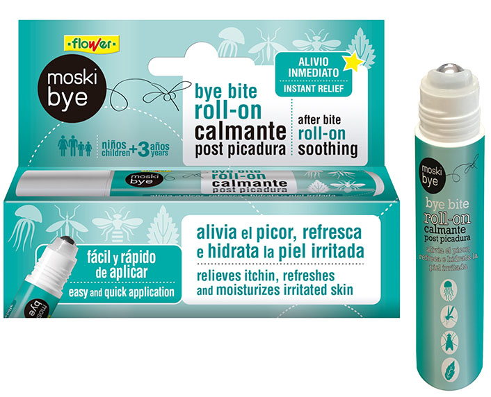 Roll-on calmante para aplicar en las picaduras